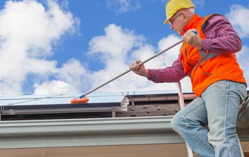 Fishmere End soft wash roof cleaning